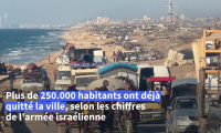 Gaza-ville : Israël intensifie ses frappes, des Palestiniens quittent la ville