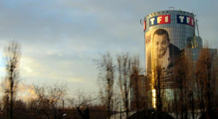 Le siège de TF1 à Boulogne. (© P. Metivier)