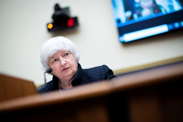 YELLEN OPTIMISTE SUR LA RATIFICATION DE LA TAXE MONDIALE AUX ETATS-UNIS