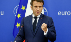 MACRON LANCE L'IDÉE D'UNE "COMMUNAUTÉ POLITIQUE EUROPÉENNE" COMPLÉMENTAIRE DE L'UNION