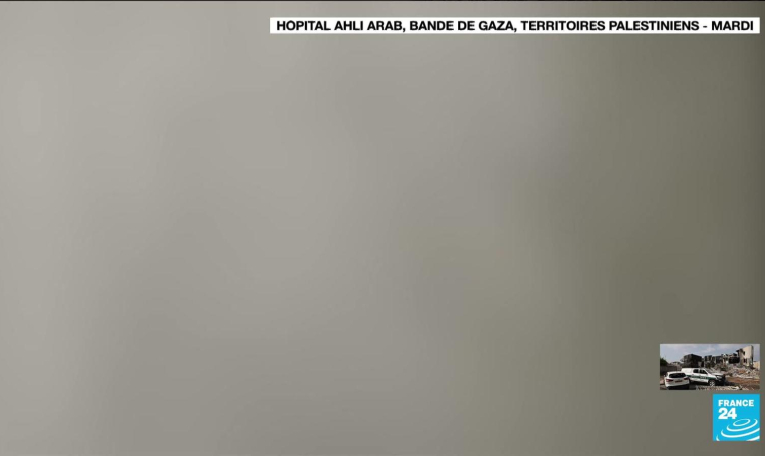 Gaza : plus de 200 morts dans un tir sur un hôpital, les deux camps se renvoient la balle