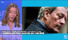 L'Américain Paul Auster, auteur de la "Trilogie new-yorkaise", est mort à l'âge de 77 ans
