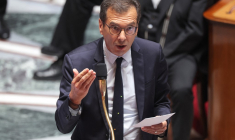 Jean-Pierre Farandou, le 30 juin 2026, à l'Assemblée nationale ( AFP / KENZO TRIBOUILLARD )