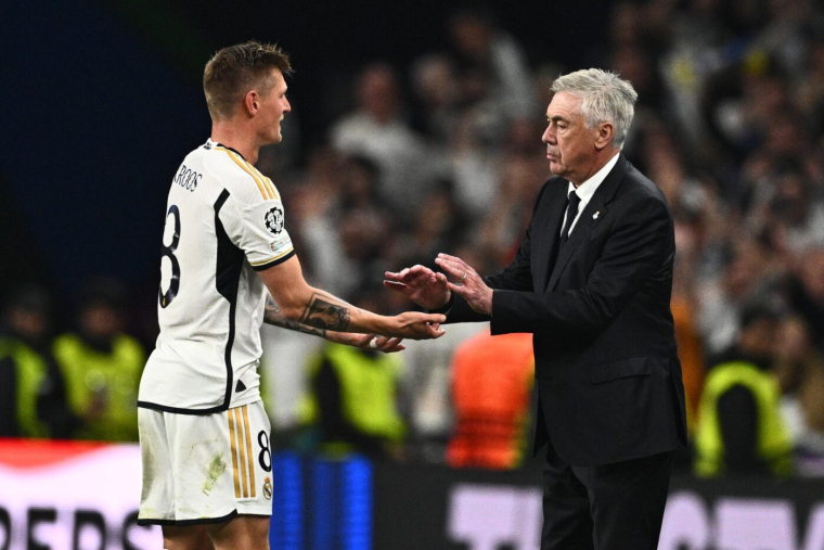 Toni Kroos compare les méthodes de Hansi Flick et Carlo Ancelotti
