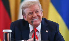 Donald Trump à Washington, aux États-Unis, le 18 août 2025. ( AFP / ANDREW CABALLERO-REYNOLDS )