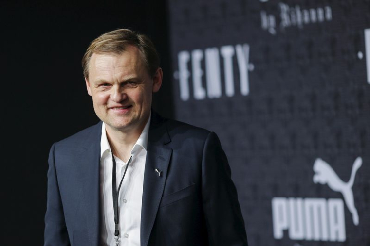 Le président du directoire de Puma Björn Gulden