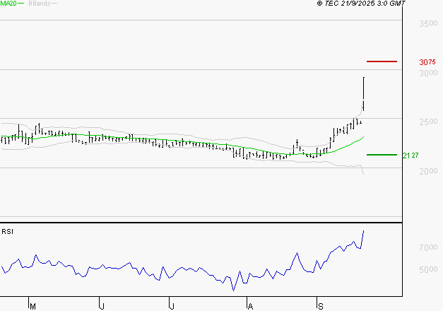 BOIRON SA : Risque de correction sous les résistances