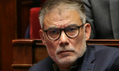 Le patron des socialistes Olivier Faure, ici le 12 novembre 2025 à l'Assemblée nationale. ( AFP / Thomas SAMSON )