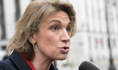 Marylise Léon, à Paris, le 17 janvier 2025 ( AFP / BERTRAND GUAY )