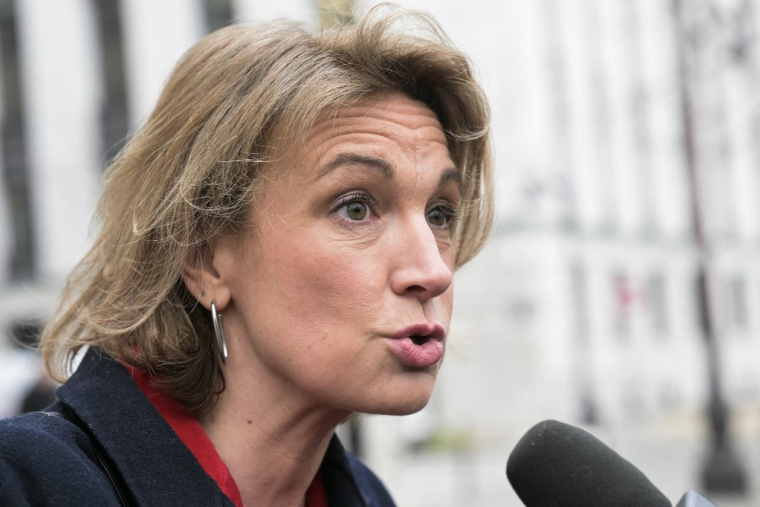 Marylise Léon, à Paris, le 17 janvier 2025 ( AFP / BERTRAND GUAY )