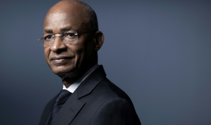 L'ancien Premier ministre guinéen et opposant Cellou Dalein Diallo à Paris, le 4 septembre 2025 ( AFP / JOEL SAGET )
