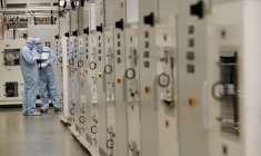 Usine de fabrication de batteries Envision à l'usine Nissan de Sunderland