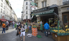 Le quartier de Château-Rouge à Paris. ( AFP / MIGUEL MEDINA )