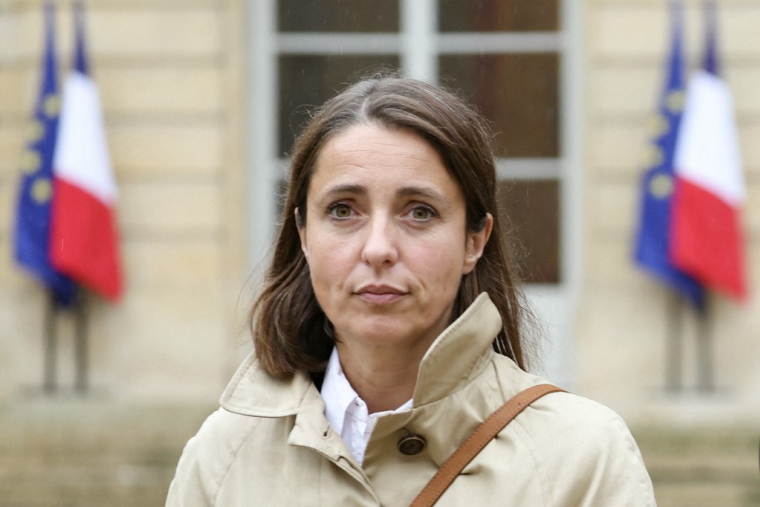 Sophie Binet à Paris, le 25 septembre 2024. ( AFP / ALAIN JOCARD )