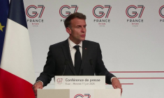 G7: Macron dit avoir "toujours eu confiance" en Trump
