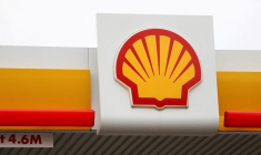 Photo d'archives: Le logo d'une station-service Shell