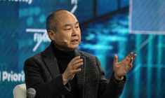 Le PDG de SoftBank, Masayoshi Son, en Floride, le 21 février 2025 ( AFP / CHANDAN KHANNA )
