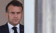 Emmanuel Macron, le 14 juillet 2025, à Paris ( AFP / LUDOVIC MARIN )