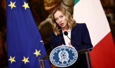 La Première ministre italienne Giorgia Meloni
