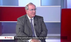 "La vie politique ne se porte pas bien" selon Maurice Leroy (UDI) (VIDEO)