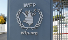 Le logo du Programme alimentaire mondial