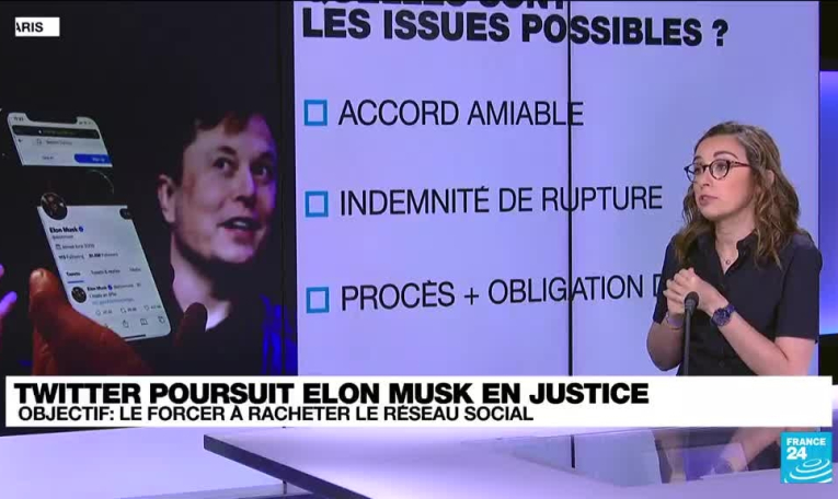Twitter saisit la justice pour obliger Elon Musk à acheter le réseau social