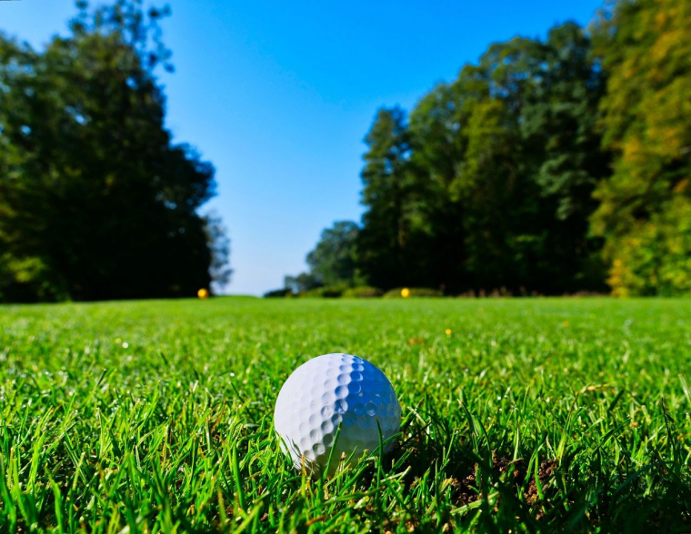 Cette propriété profite ainsi de son propre étang, de sa forêt et même de son golf privé à 6 trous(Crédits photo : Unsplash - Ludwig Schreier )