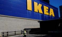 La façade d'un magasin IKEA à Barcelone