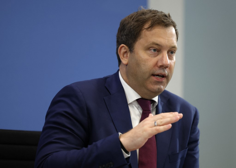 Lars Klingbeil, ministre allemand des Finances, le 9 octobre 2025  ( AFP / ODD ANDERSEN )