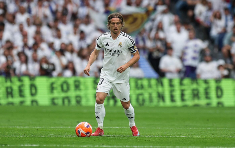 Luka Modric est arrivé à Milan