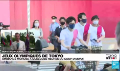 Jo de Tokyo : ambiance morose à quelques heures du coup d'envoi