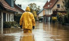 (La France confirme son soutien aux sinistrés en cas de catastrophes naturelles en augmentant la cotisation CAT NAT, qui impactera les tarifs des assurances - Crédit photo : Adobe Stock)