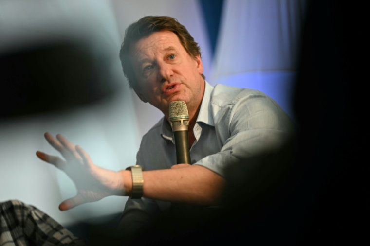 Le sénateur écologiste Yannick Jadot à Liffre le 25 avril 2026 ( AFP / LOU BENOIST )