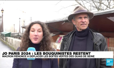 JO Paris 2024 : les bouquinistes restent sur les quais de Seine