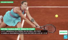 Roland-Garros rend hommage à Rafael Nadal lors du premier jour de compétition