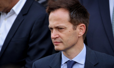 Pierre-Yves Bournazel, le 27 mai 2025, à Paris ( AFP / THOMAS SAMSON )