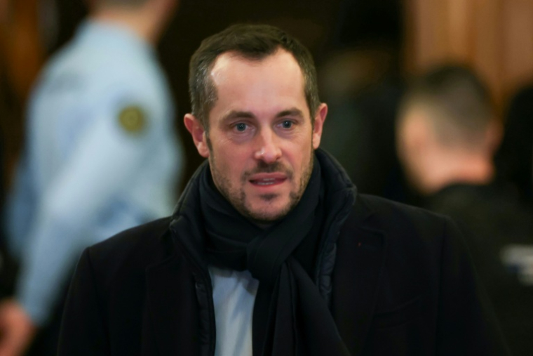 L'ancien secrétaire général du FN et eurodéputé Nicolas Bay le 13 janvier 2026 à Paris  ( AFP / Alain JOCARD )
