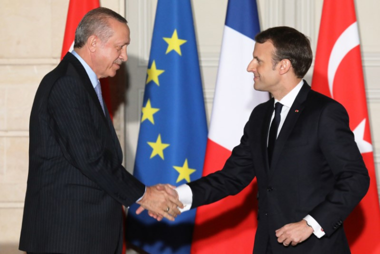 MACRON ET ERDOGAN ONT AFFICHÉ UNE VOLONTÉ D'AVANCER ENSEMBLE SUR LA SYRIE ET LA LIBYE, DIT L'ÉLYSÉE