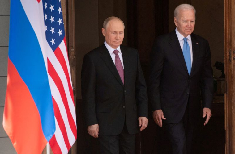 UKRAINE: ACCORD DE PRINCIPE DE BIDEN ET POUTINE POUR LA TENUE D'UN SOMMET
