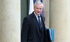 Bruno Le Maire à Paris le 14 février 2024. ( AFP / ALAIN JOCARD )
