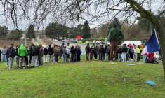 Dermatose: des élèves d'un lycée agricole manifestent à Carcassone