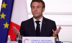 Le président de la République Emmanuel Macron le 8 septembre. ( POOL / GONZALO FUENTES )