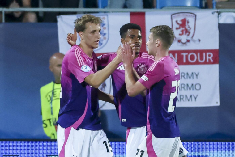 L'Allemagne bascule dans la partie de tableau des Bleuets