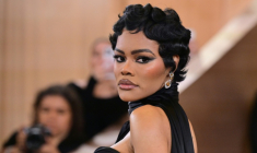 L'actrice américaine Teyana Taylor assiste à la cérémonie des Golden Globes à Beverly Hills, Etats-Unis, le 11 janvier 2026 ( AFP / Frederic J. Brown )