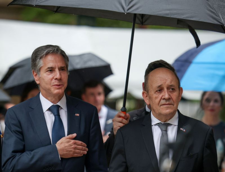 LE DRIAN RENCONTRERA BLINKEN MARDI APRÈS LA CRISE DES SOUS-MARINS