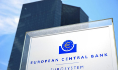 Vue du siège de la Banque centrale européenne (BCE) à Francfort