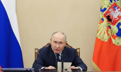 Vladimir Putin, à Moscou, le 15 avril 2026 ( POOL / ALEXANDER KAZAKOV )