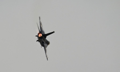 Un F16. (illustration) ( AFP / GIUSEPPE CACACE )