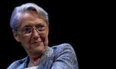Elisabeth Borne à Paris, le 11 avril 2026 ( AFP / Ian LANGSDON )