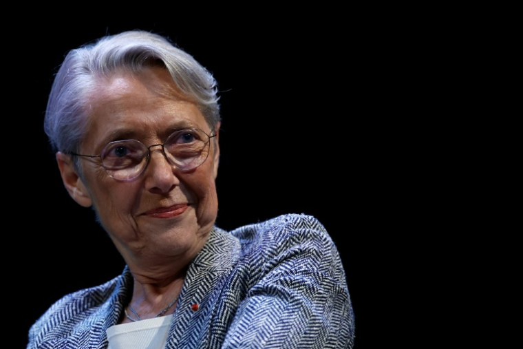Elisabeth Borne à Paris, le 11 avril 2026 ( AFP / Ian LANGSDON )